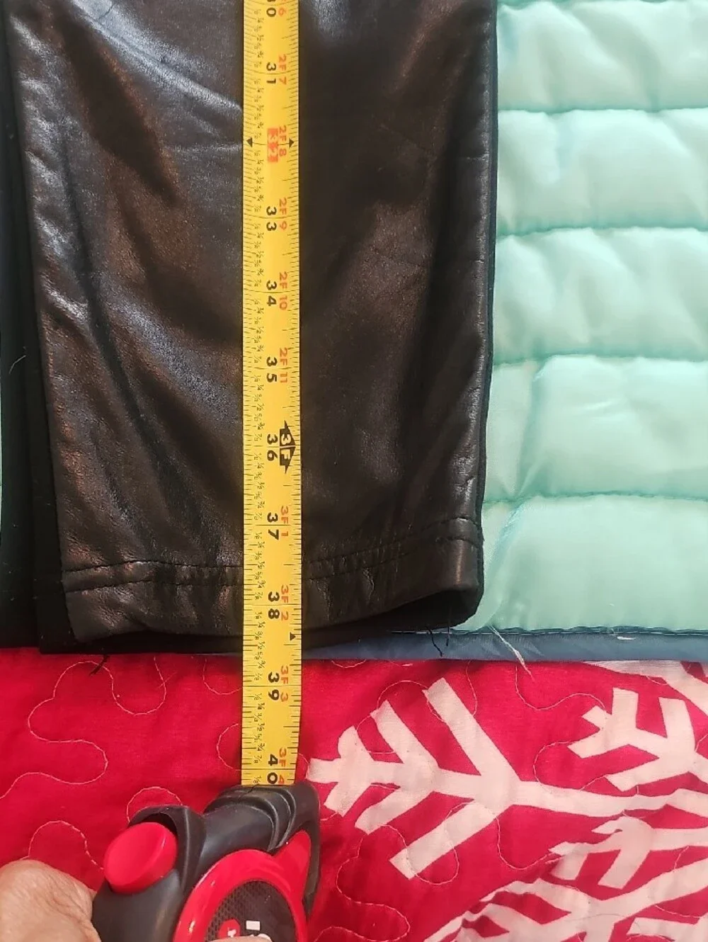 Cache Women’s Black Genuine Leather Front Pants - 100% Polester Lining.